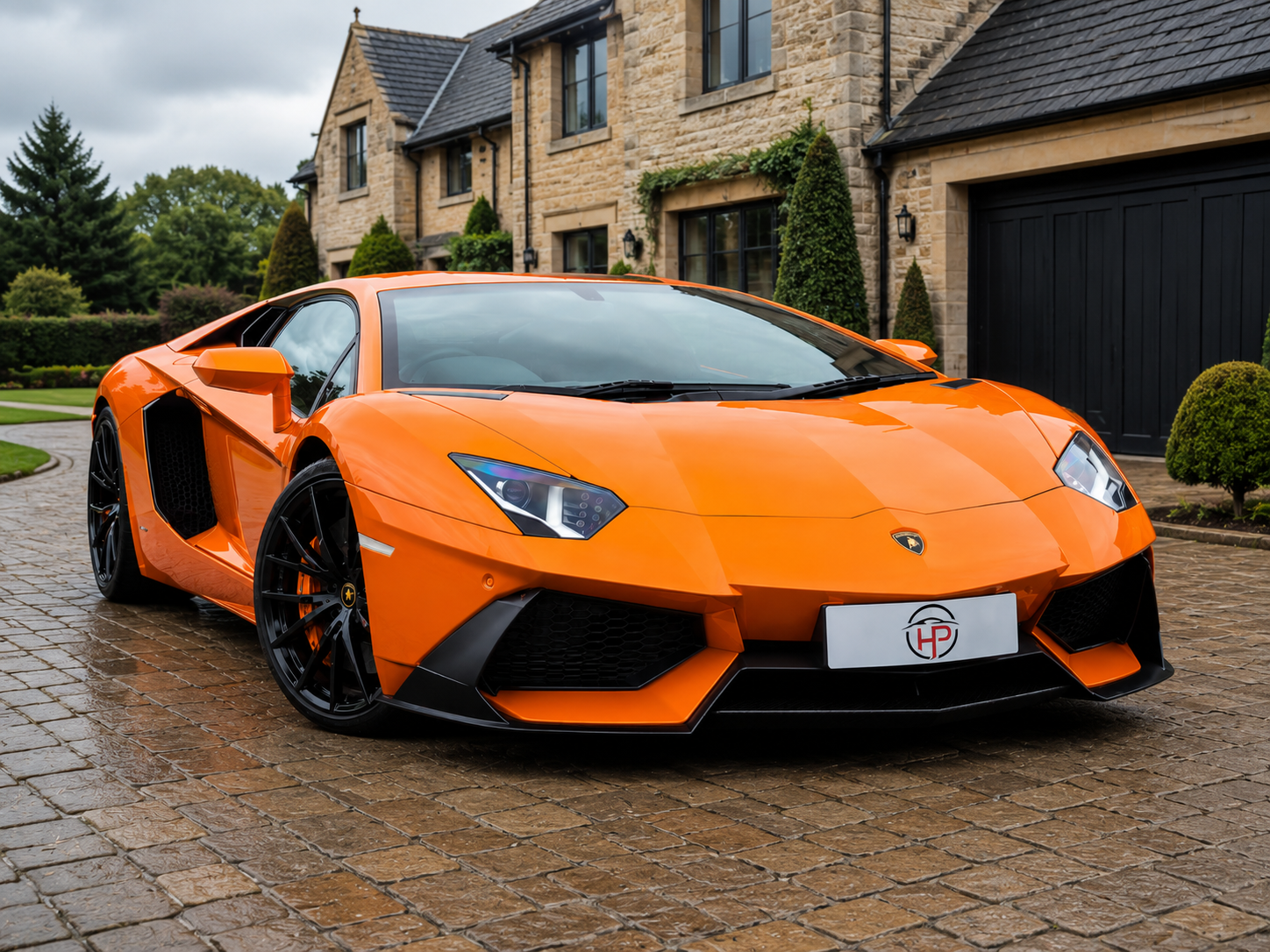 Lamborghini Aventador detailed by HP Valeting